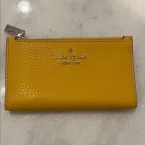 Kate Spade Mustard Leather Wallet